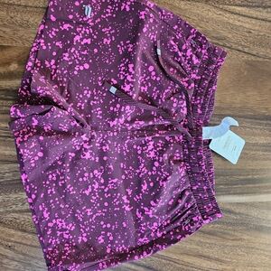 Fabletics Magenta and Pink Athletic Shorts